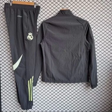 25-26 Real Madrid Windbreaker Jackets With Pants Cheap Football Jersey Wholesale Yupoo