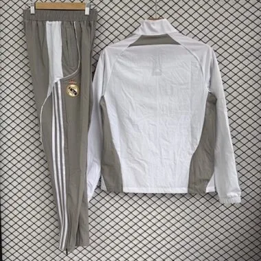 25-26 Real Madrid Windbreaker Jackets With Pants Cheap Football Jersey Wholesale Yupoo