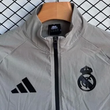 25-26 Real Madrid Windbreaker Jackets With Pants Cheap Football Jersey Wholesale Yupoo