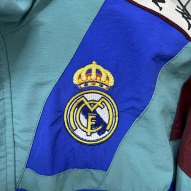 25-26 Real Madrid x Kappa OG Style Green Windbreaker Jackets Cheap Football Jersey Wholesale Yupoo