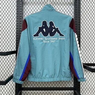 25-26 Real Madrid x Kappa OG Style Green Windbreaker Jackets Cheap Football Jersey Wholesale Yupoo