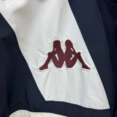 25-26 Real Madrid x Kappa OG Style Navy Windbreaker Jackets Cheap Football Jersey Wholesale Yupoo