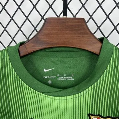 25-26 Kids Barcelona Goalkeeper Kit Cheap Football Jersey Wholesale Yupoo