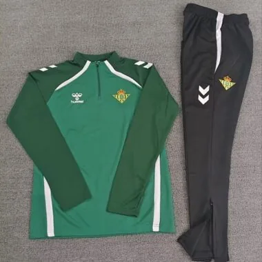 25-26 Kids Real Betis Training Kits Sweatshirt Tracksuits Cheap Football Jersey Wholesale Yupoo