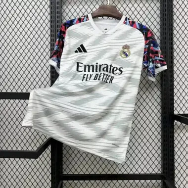 25-26 Real Madrid Pre-Match Kit Cheap Football Jersey Wholesale Yupoo