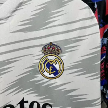 25-26 Real Madrid Pre-Match Kit Cheap Football Jersey Wholesale Yupoo