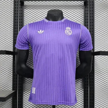 25-26 Player Real Madrid Terrace Icons Special Edition Kit Cheap Football Jersey Wholesale Yupoo