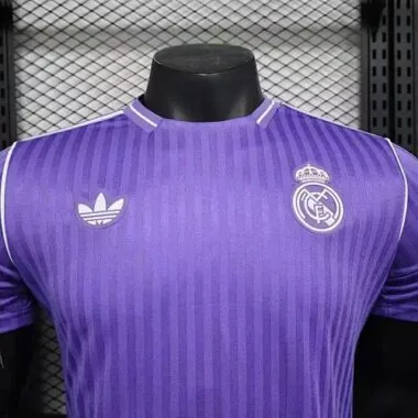 25-26 Player Real Madrid Terrace Icons Special Edition Kit Cheap Football Jersey Wholesale Yupoo