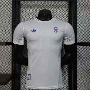 25-26 Player Real Madrid Terrace Icons Special Edition Kit Cheap Football Jersey Wholesale Yupoo