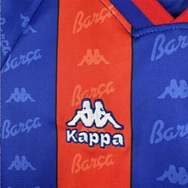 96-97 Kids Retro Barcelona Home Kit Cheap Football Jersey Wholesale Yupoo