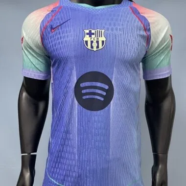 25-26 Player Barcelona Purple Special Edition Kit S-2XL Cheap Football Jersey Wholesale Yupoo