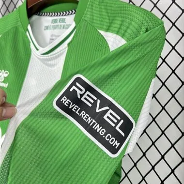 25-26 Real Betis Home Kit Long Sleeve S-2XL Cheap Football Jersey Wholesale Yupoo