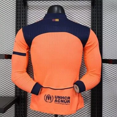 25-26 Player Barcelona Third Away Long Sleeve Kit S-3XL Cheap Football Jersey Wholesale Yupoo