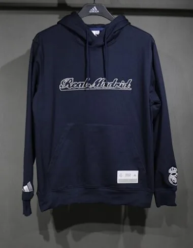 25-26 Real Madrid Hoodie Sweatshirt Tracksuit Cheap Football Jersey Wholesale Yupoo