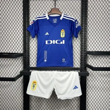 24-25 Real Oviedo Home Kids Soccer Jerseys Yupoo