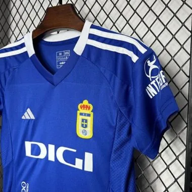 24-25 Real Oviedo Home Kids Soccer Jerseys Yupoo