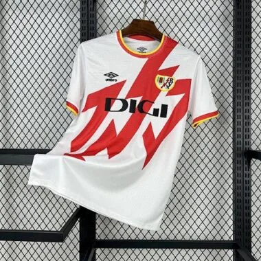 25-26 Rayo Vallecano Away Kit S-2XL Cheap Football Jersey Wholesale Yupoo
