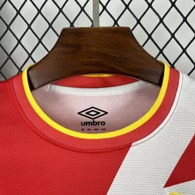 25-26 Rayo Vallecano Home Kit S-2XL Cheap Football Jersey Wholesale Yupoo