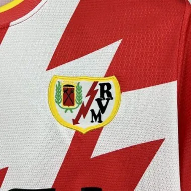 25-26 Rayo Vallecano Home Kit S-2XL Cheap Football Jersey Wholesale Yupoo