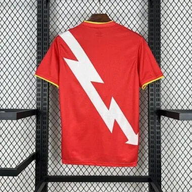 25-26 Rayo Vallecano Home Kit S-2XL Cheap Football Jersey Wholesale Yupoo