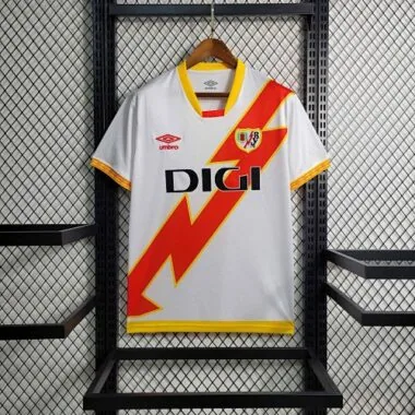 23-24 Rayo Vallecano Home S-XXL Soccer Jerseys
