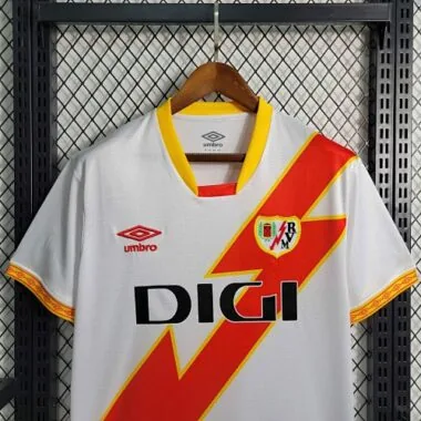 23-24 Rayo Vallecano Home S-XXL Soccer Jerseys