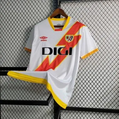 23-24 Rayo Vallecano Home S-XXL Soccer Jerseys