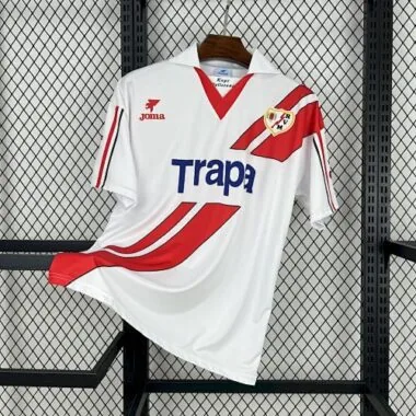 97-98 Retro Rayo Vallecano Home Kit S-XXL Cheap Football Jersey Wholesale Yupoo