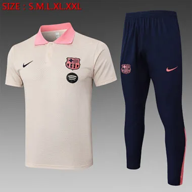 25-26 Barcelona Training Kits Polo Tracksuits Cheap Football Jersey Wholesale Yupoo
