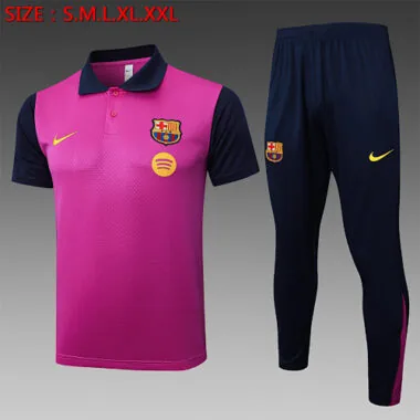 25-26 Barcelona Training Kits Polo Tracksuits Cheap Football Jersey Wholesale Yupoo