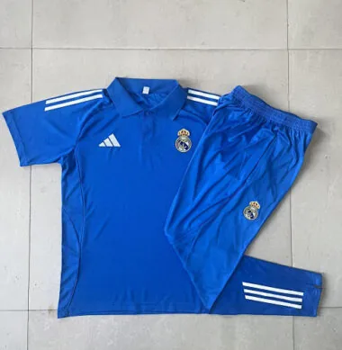 25-26 Real Madrid Training Kits Polo Tracksuits Cheap Football Jersey Wholesale Yupoo