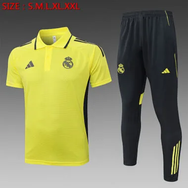 25-26 Real Madrid Training Kits Polo Tracksuits Cheap Football Jersey Wholesale Yupoo