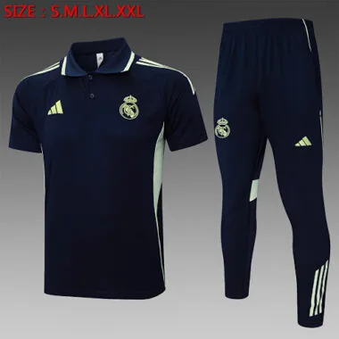 25-26 Real Madrid Training Kits Polo Tracksuits Cheap Football Jersey Wholesale Yupoo