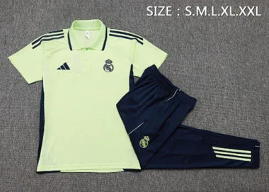 25-26 Real Madrid Training Kits Polo Tracksuits Cheap Football Jersey Wholesale Yupoo