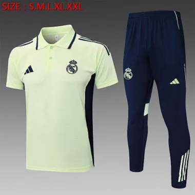 25-26 Real Madrid Training Kits Polo Tracksuits Cheap Football Jersey Wholesale Yupoo