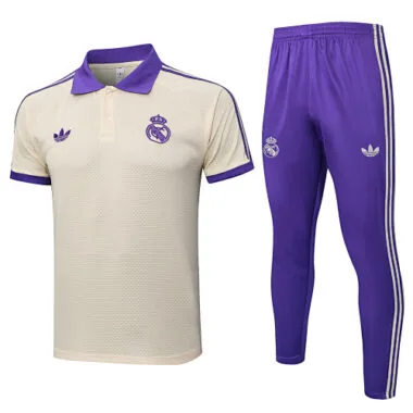 25-26 Real Madrid Training Kits Polo Tracksuits Cheap Football Jersey Wholesale Yupoo