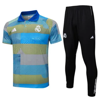 25-26 Real Madrid Training Kits Polo Tracksuits Cheap Football Jersey Wholesale Yupoo