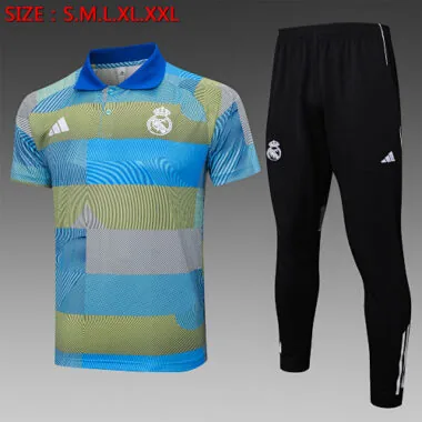 25-26 Real Madrid Training Kits Polo Tracksuits Cheap Football Jersey Wholesale Yupoo