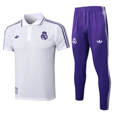 25-26 Real Madrid Training Kits Polo Tracksuits Cheap Football Jersey Wholesale Yupoo
