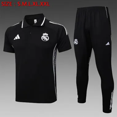 25-26 Real Madrid Training Kits Polo Tracksuits Cheap Football Jersey Wholesale Yupoo