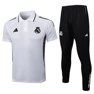 25-26 Real Madrid Training Kits Polo Tracksuits Cheap Football Jersey Wholesale Yupoo
