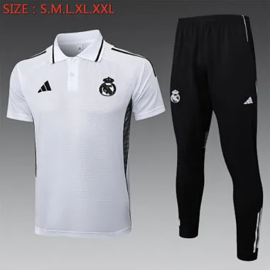 25-26 Real Madrid Training Kits Polo Tracksuits Cheap Football Jersey Wholesale Yupoo