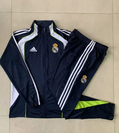 25-26 Kids Real Madrid Training Kits Jacket Tracksuits Cheap Football Jersey Wholesale Yupoo
