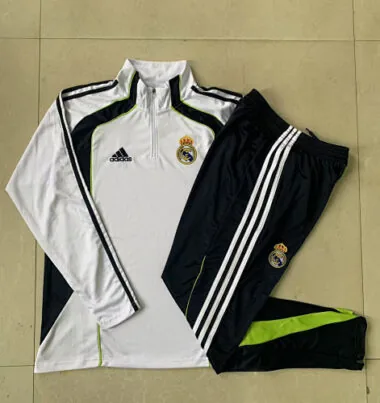 25-26 Kids Real Madrid Training Kits Sweatshirt Tracksuits Cheap Football Jersey Wholesale Yupoo