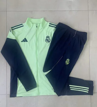 25-26 Kids Real Madrid Training Kits Jacket Tracksuits Cheap Football Jersey Wholesale Yupoo