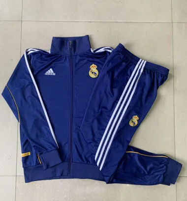 25-26 Kids Real Madrid Training Kits Jacket Tracksuits Cheap Football Jersey Wholesale Yupoo
