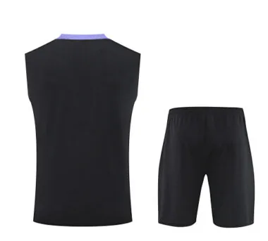 25-26 Barcelona Sleeveless Training Kits Football Tracksuits Cheap Football Jersey Wholesale Yupoo