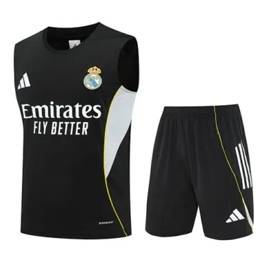 25-26 Real Madrid Sleeveless Training Kits Football Tracksuits Cheap Football Jersey Wholesale Yupoo