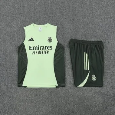 25-26 Real Madrid Sleeveless Training Kits Football Tracksuits Cheap Football Jersey Wholesale Yupoo