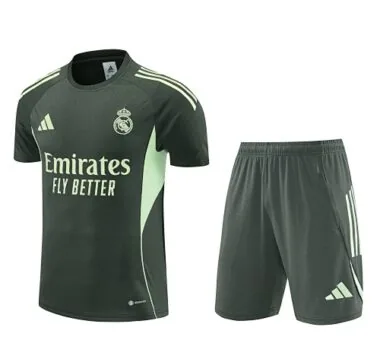 25-26 Real Madrid Training Kits Football Tracksuits Cheap Football Jersey Wholesale Yupoo